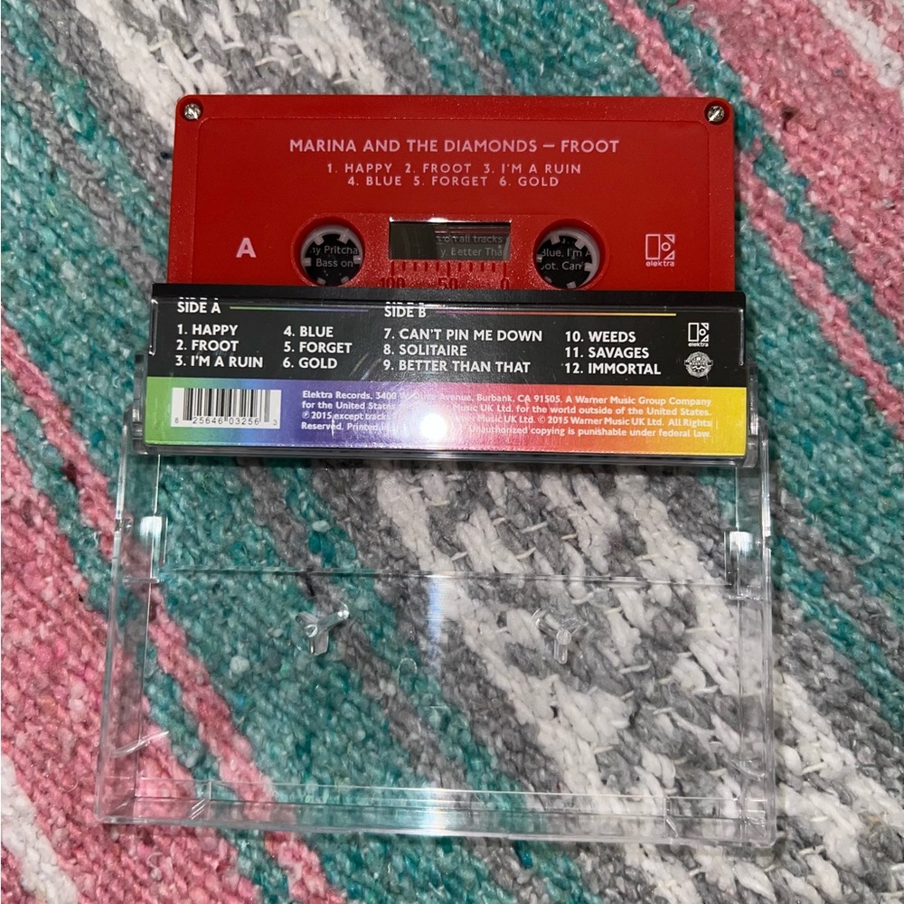Marina and the Diamonds FROOT Cassette *rare* - Picture 3 of 4
